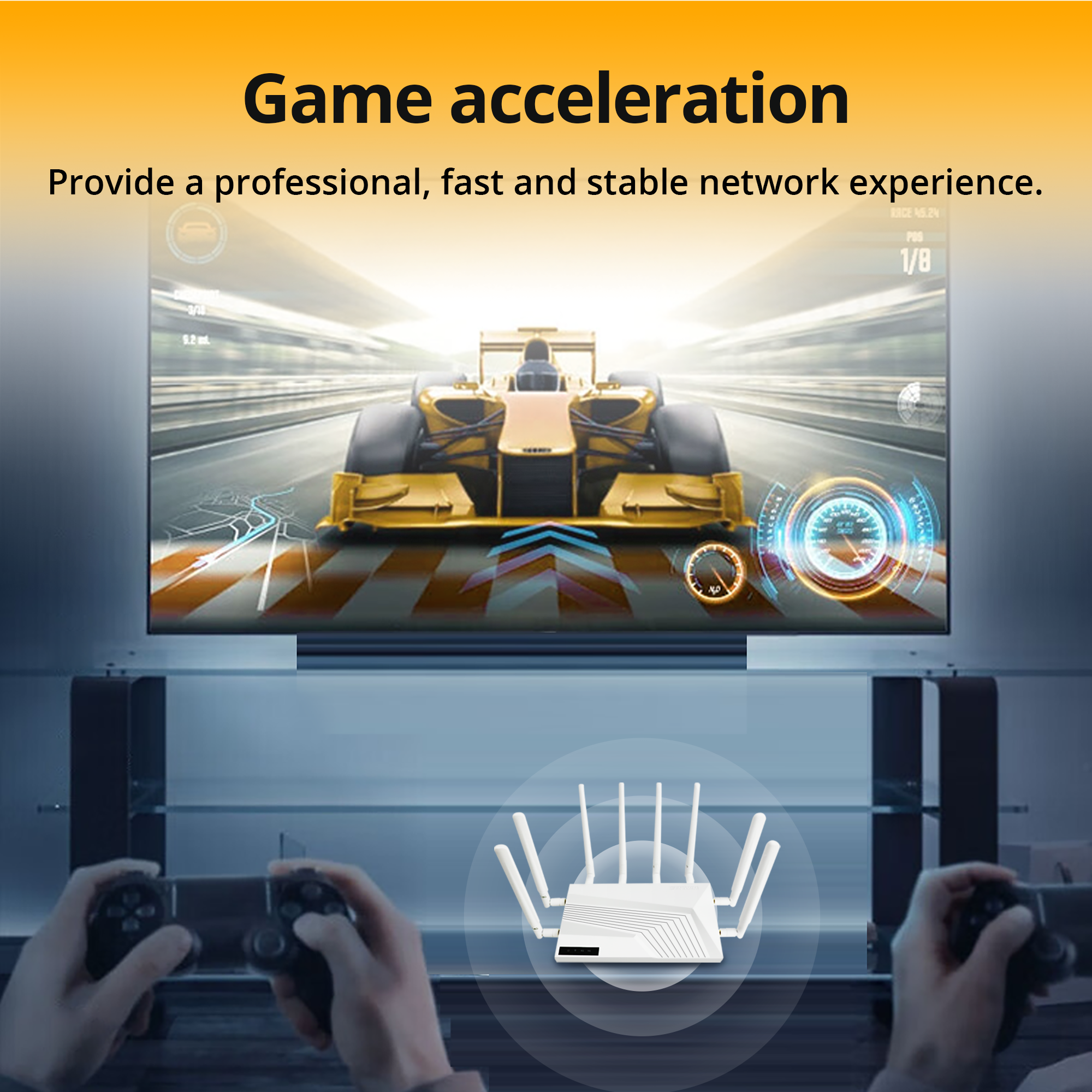 suncomm SE06 Pro 4G 5G Router External Antenna High-speed Network Connection WiFi6 CPE 5g Gaming Router